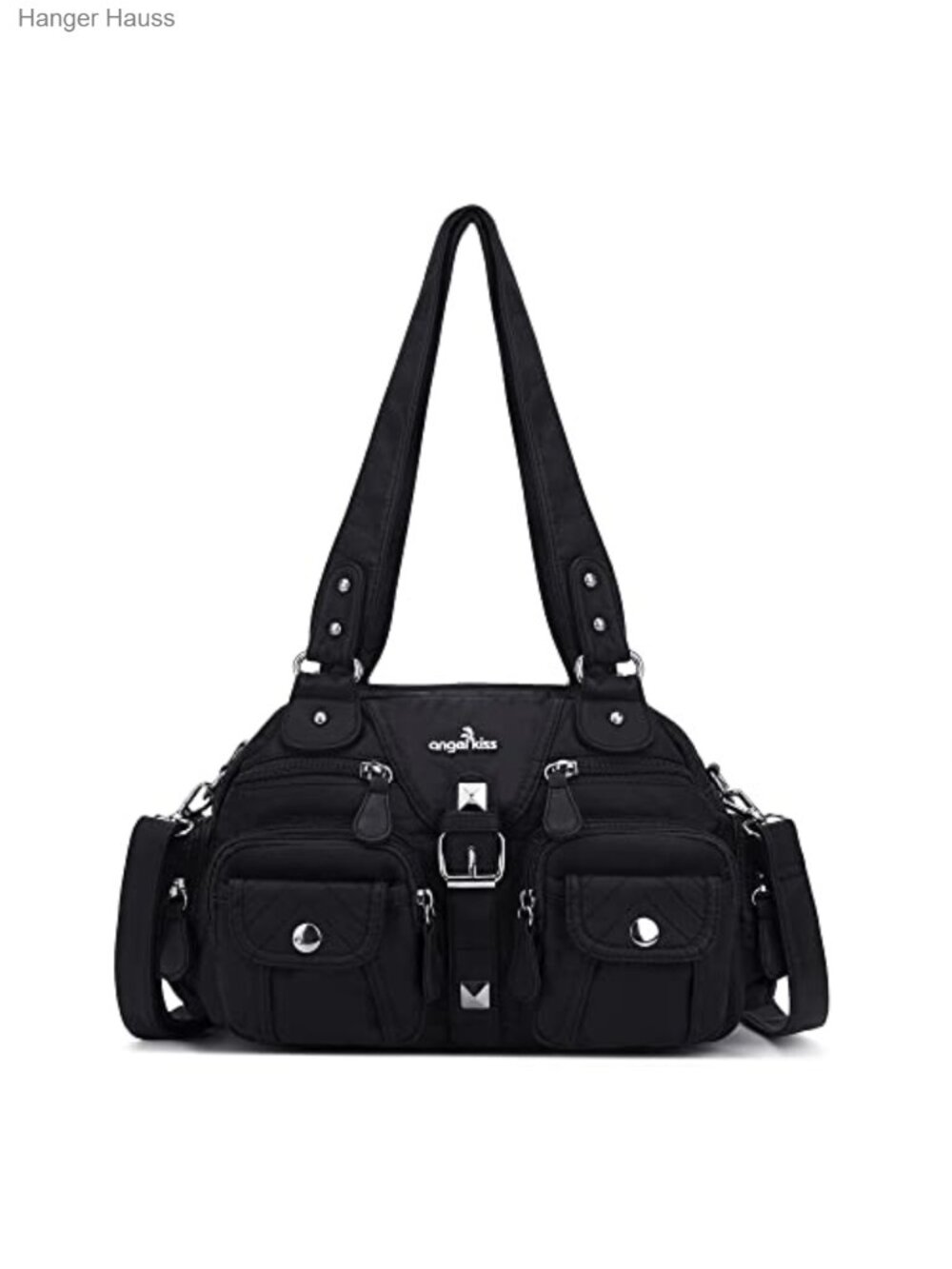 Hobo Crossbody Purse for Women with Removable Strap, Soft PU Leather Handbag